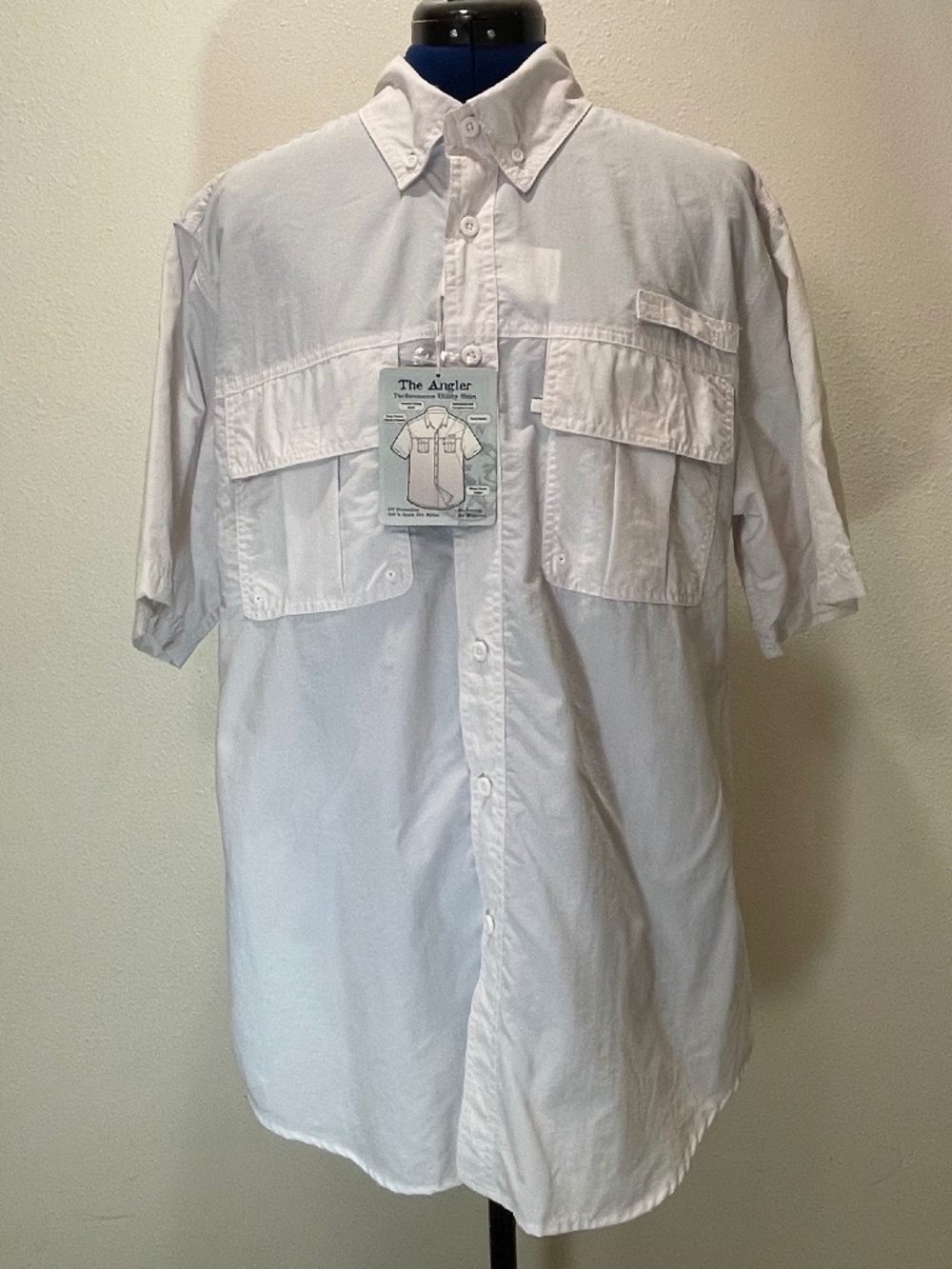 NEW WITH TAGS Clearwater Outfitters - The Angler - White Shirt - Size: Large
